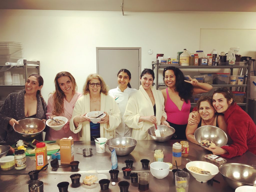 Plant-based Cooking classes Glen Ivy Hot Springs Corona Los Angeles California