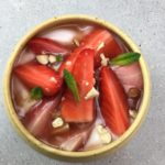 Yaourt fraise basilic