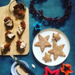 Christmas cookies and Foie gras 'faux gras'