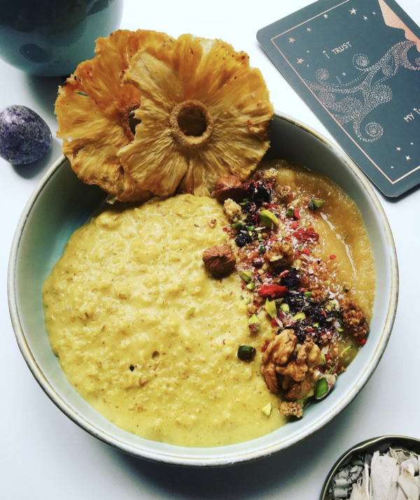 Turmeric Golden Latte Porridge